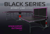 Теннисный стол GRAND EXPERT 6 Всепогодный Black 6044-12 спортдоставка - V-SPORT Тренажеры УЗСИ ARMSSPORT