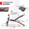    UNIX Fit BENCH 150 BSBN150     - V-SPORT   ARMSSPORT