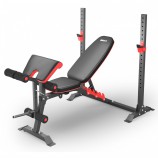 Скамья силовая со стойками UNIX Fit BENCH 130DD BSBNRK130DD тренажер - V-SPORT Тренажеры УЗСИ ARMSSPORT