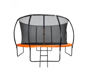 БАТУТ DFC TRAMPOLINE KENGOO II С СЕТКОЙ 14FT-BAS-BO - V-SPORT Тренажеры УЗСИ ARMSSPORT