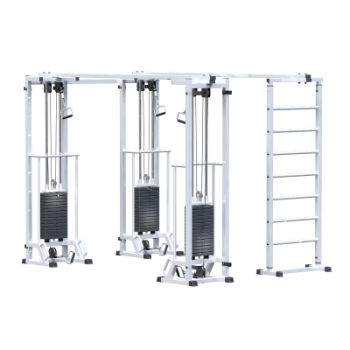 Биотонус-3+шведская стенка стек 3х75кг AR087.3х2400 s-dostavka ARM - V-SPORT Тренажеры УЗСИ ARMSSPORT